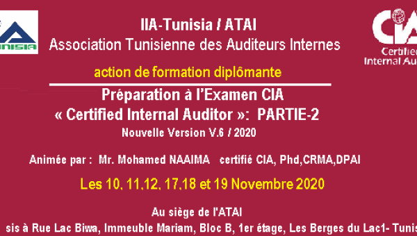 «Certified Internal Auditor - Deuxième PARTIE »