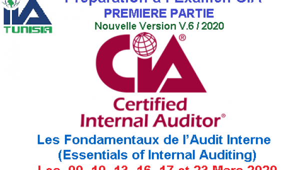  Préparation à l’Examen CIA «P1: Les Fondamentaux de l’Audit Interne»  
